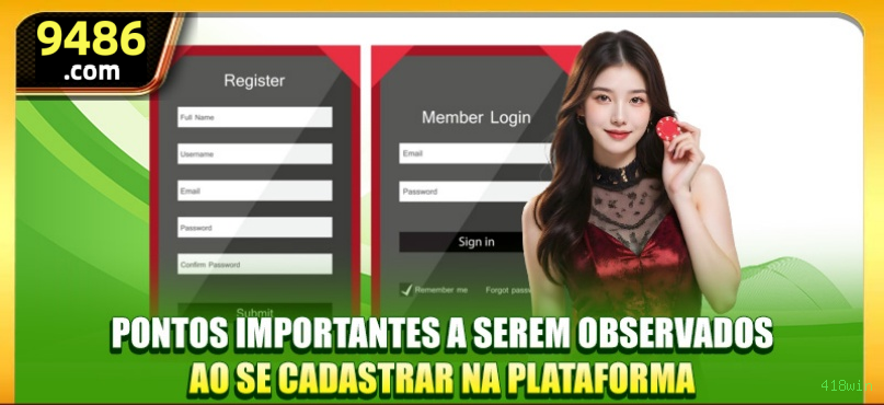 Métodos de pagamento aceitos na 418win